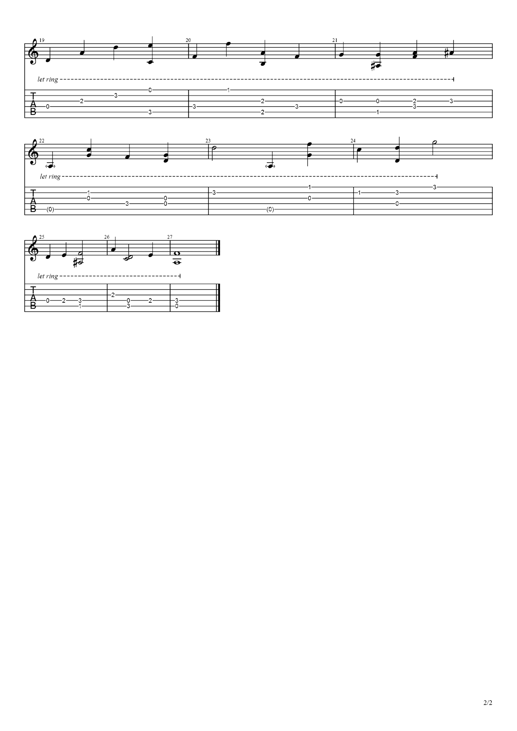 《Muse》吉他独奏谱-山下宏明