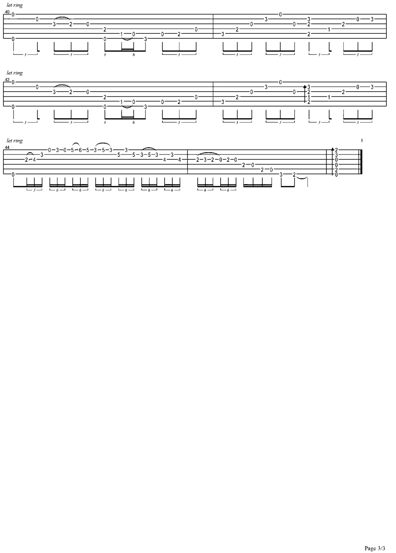 《Smoker》吉他独奏谱-岸部真明