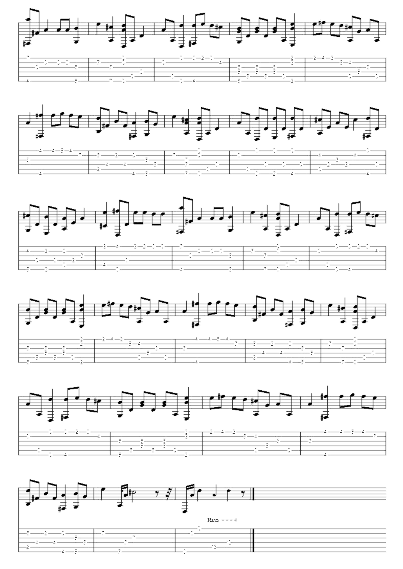 《We Wish You a Merry Christmas》吉他独奏谱-圣诞歌曲