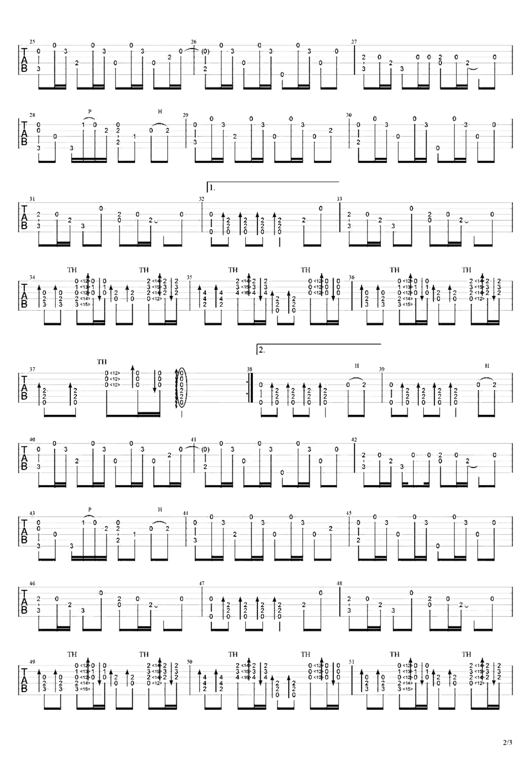 《起风了》吉他独奏谱-吴青峰/买辣椒也用券