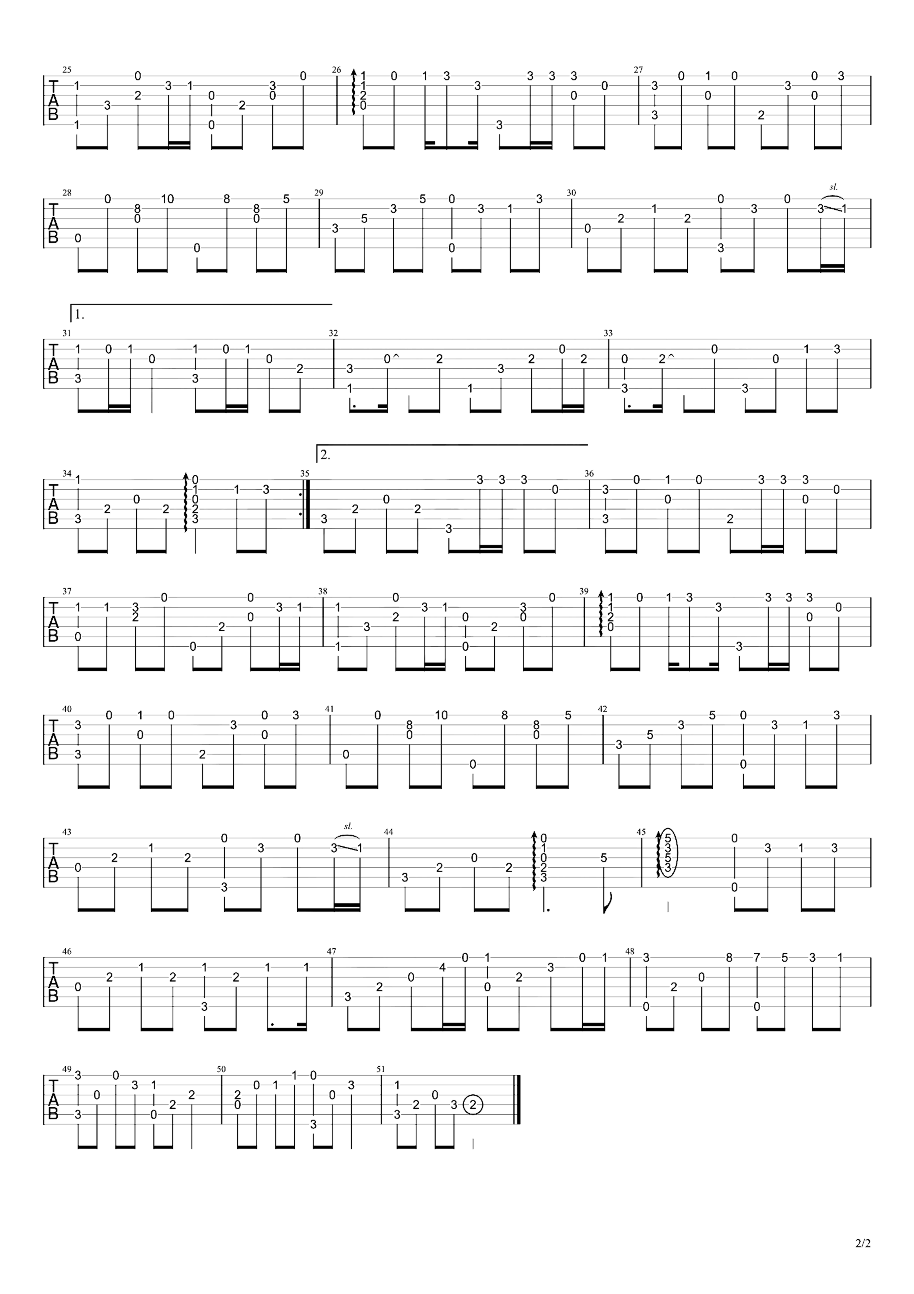《这就是爱吗》吉他独奏谱-林俊杰