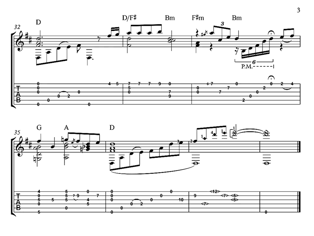 《约定》吉他独奏谱-姚若龙,陈小霞