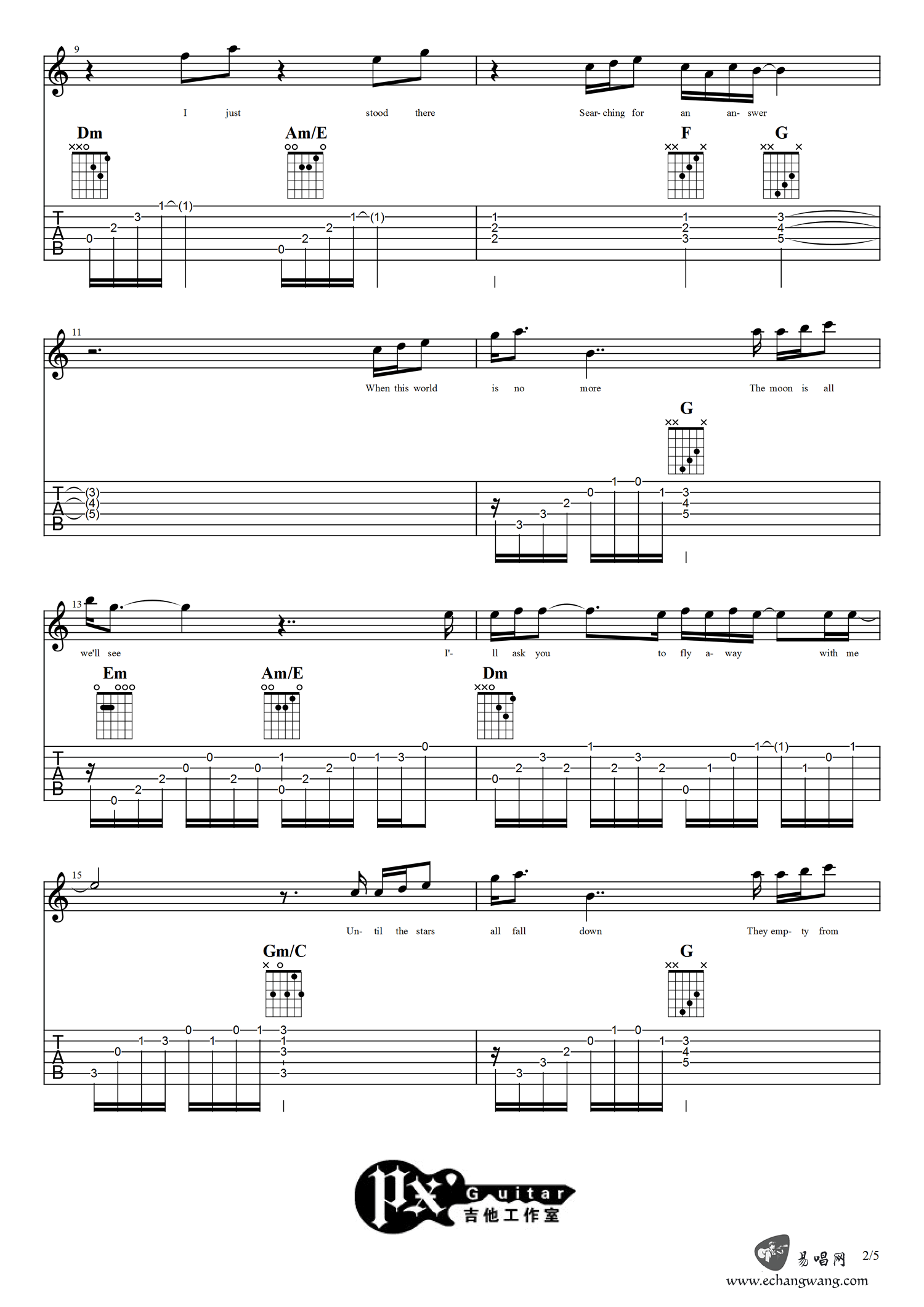 Laura Shigihara《Everything's Alright》吉他谱_C调原版弹唱谱