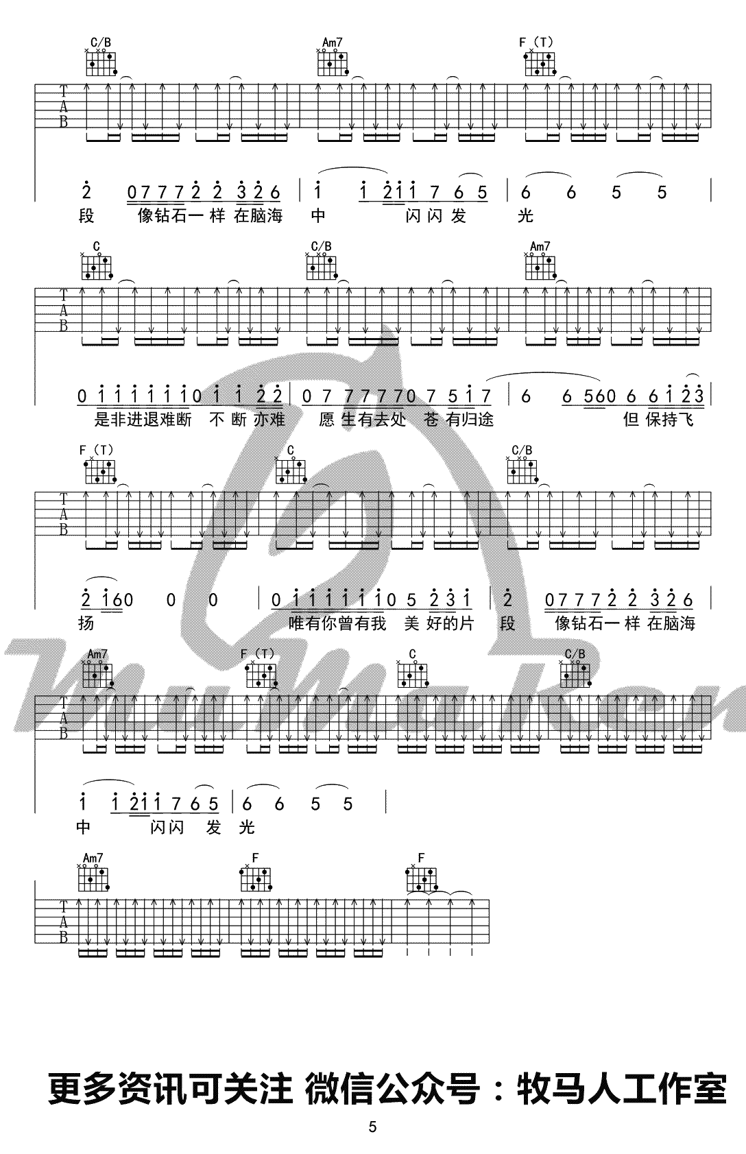 逃跑计划《闪光的回忆》吉他谱_C调扫弦版吉他谱_吉他弹唱示范 逃跑计划《闪光的回忆》吉他谱_C调扫弦版吉他谱_吉他弹唱示范