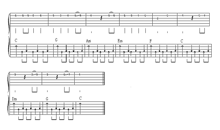 宾阳乐队《孤独》吉他谱_C调指法原版弹唱谱-图5