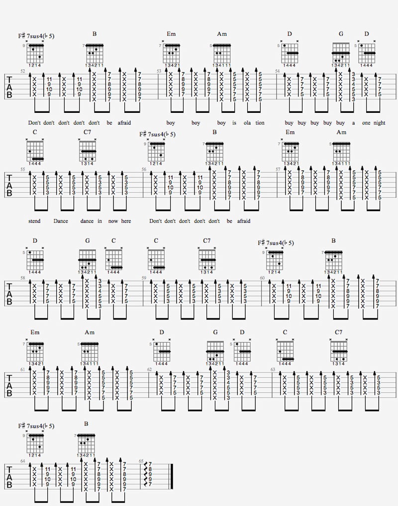 海龟先生《男孩别哭》吉他谱_G调弹唱谱-图4