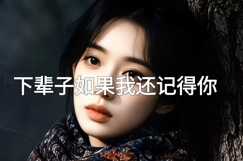 马郁《下辈子如果我还记得你》吉他谱_E调原版弹唱谱