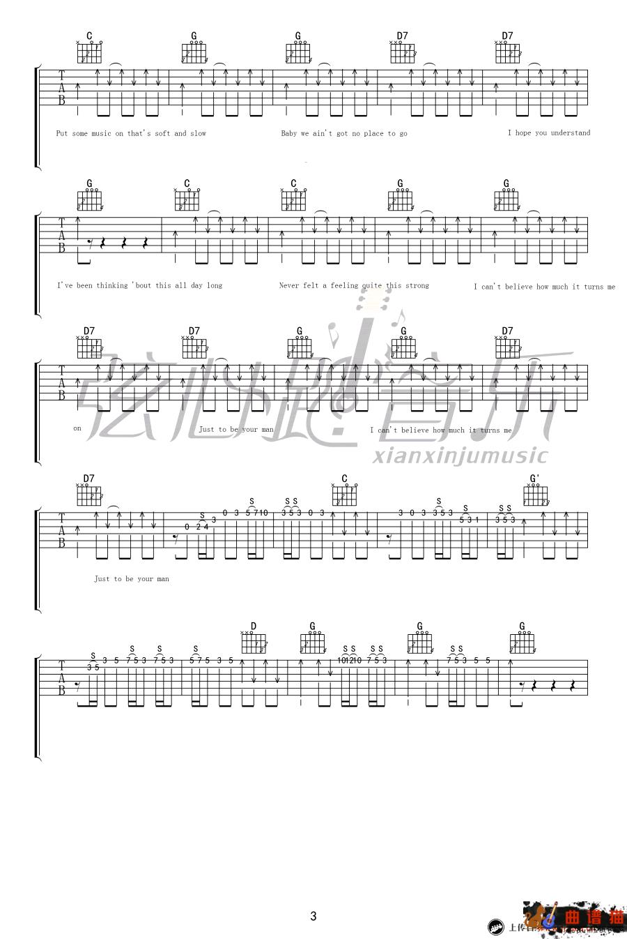 Your Man吉他谱-Josh Turner-弹唱谱吉他谱-乡村歌曲简谱