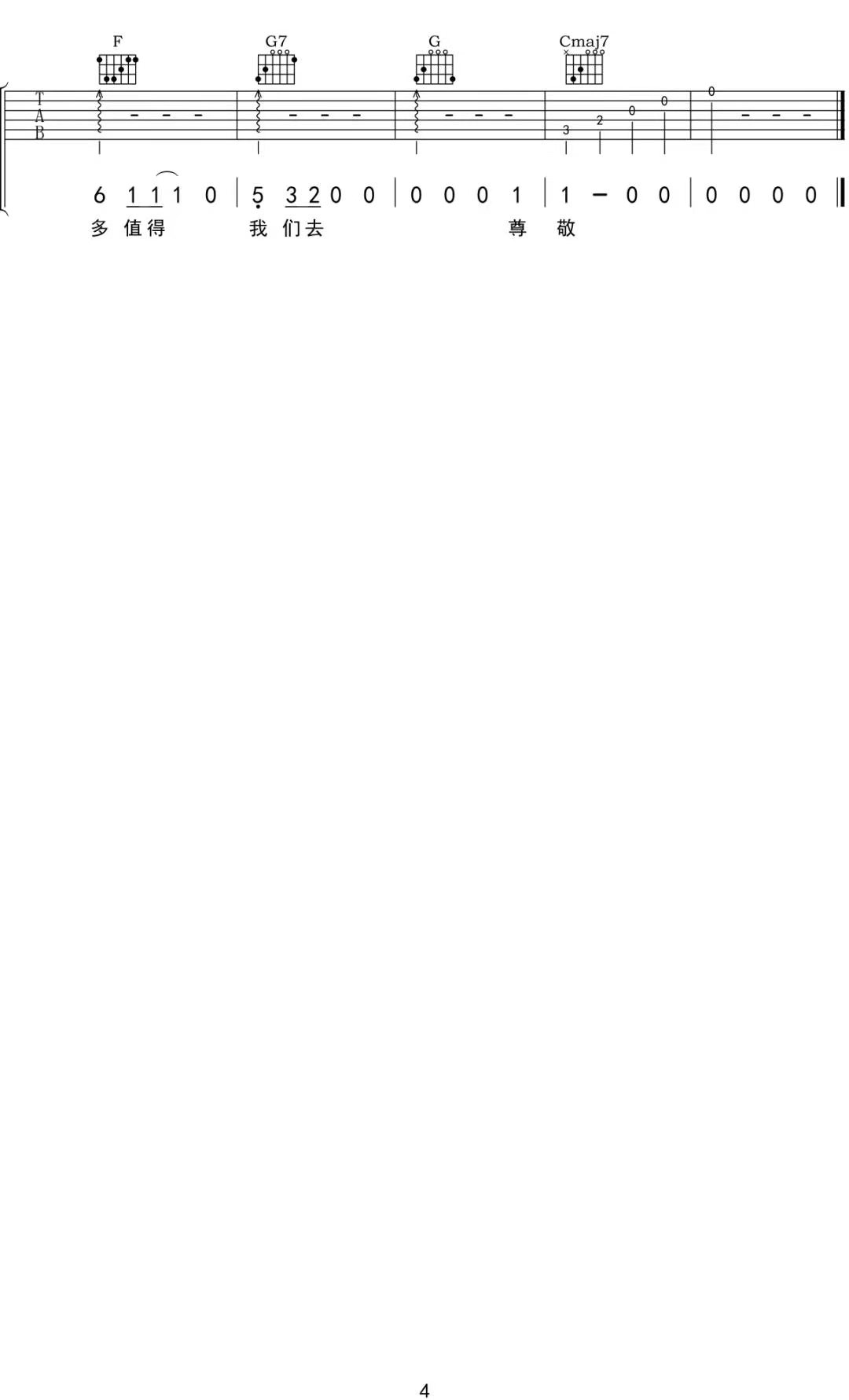 戏精吉他谱-徐秉龙-戏精C调吉他谱-原版弹唱谱简谱