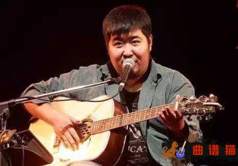 斑马斑马吉他谱-宋冬野-一把吉他，一个可爱的胖子简谱