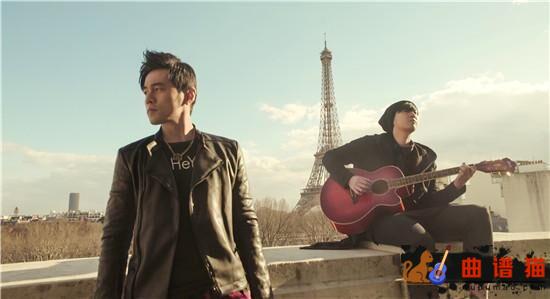 告白气球吉他谱-周杰伦-我唱告白气球,终于你回了头简谱