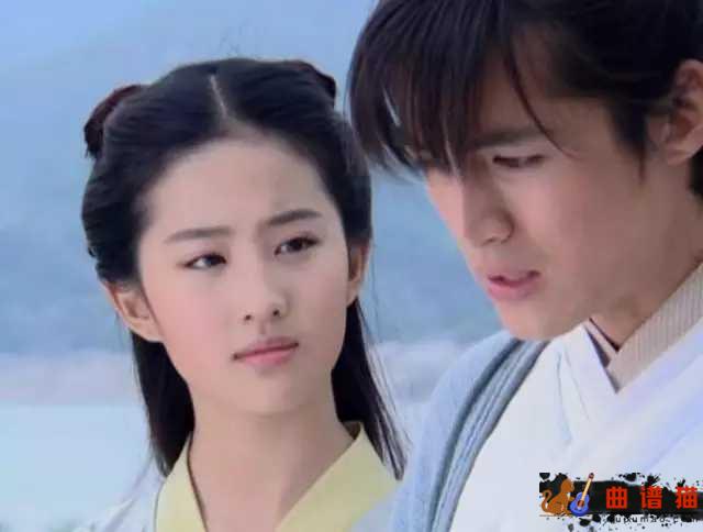 一直很安静吉他谱  阿桑---给你的爱一直很安静简谱