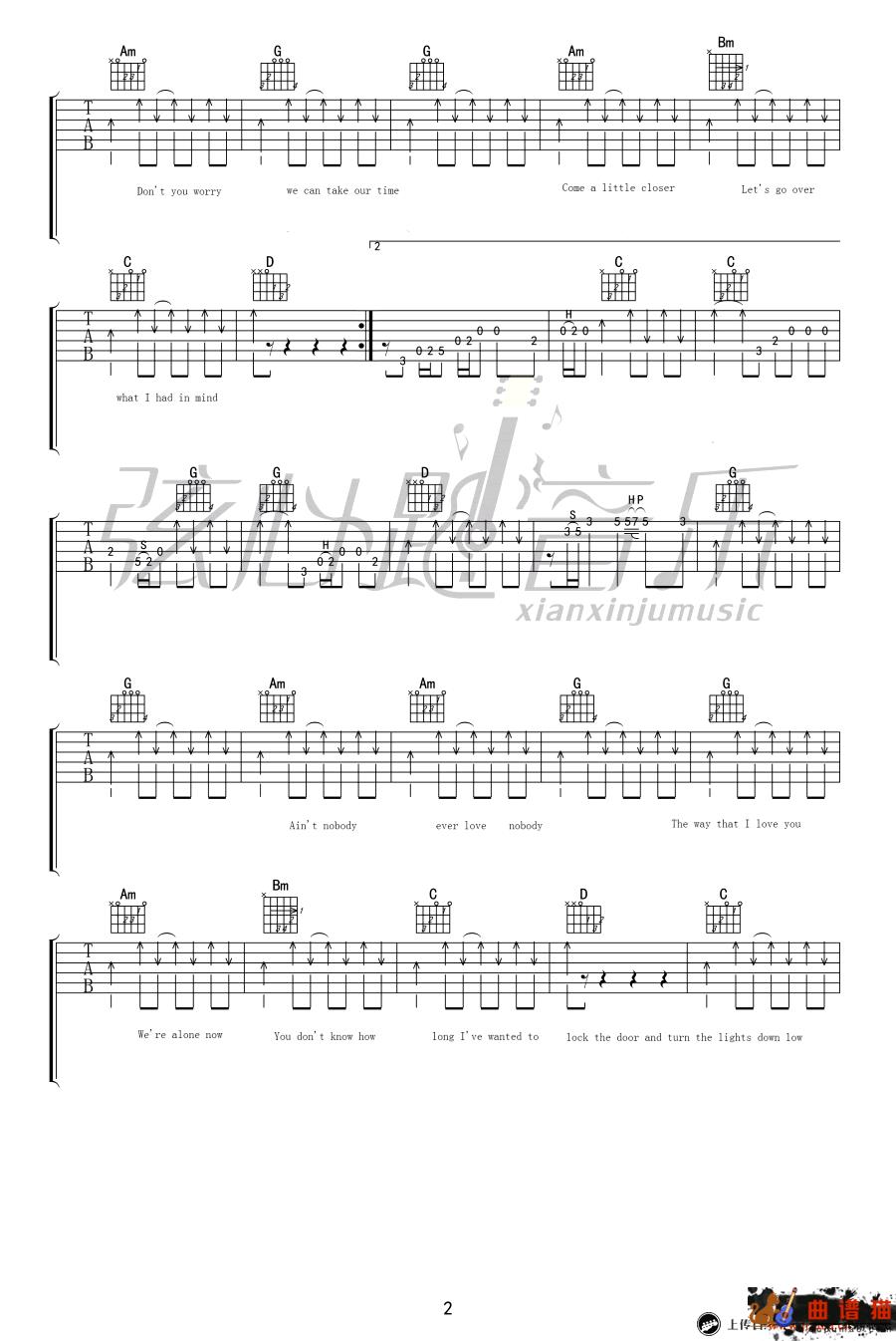 Your Man吉他谱-Josh Turner-弹唱谱吉他谱-乡村歌曲简谱